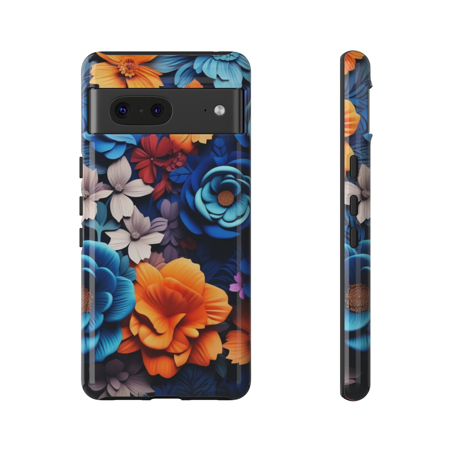 Blue Floral phone case