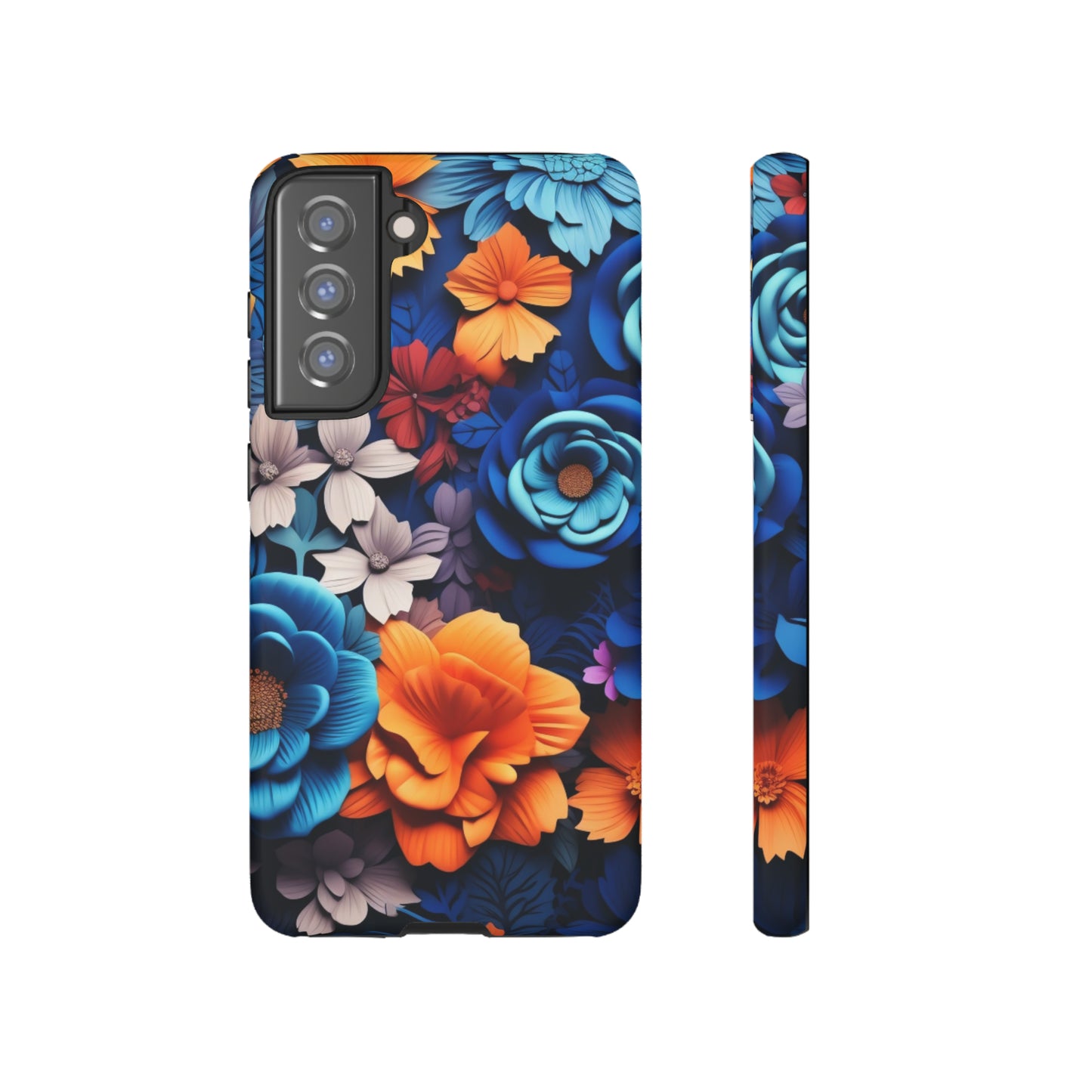 Blue Floral phone case