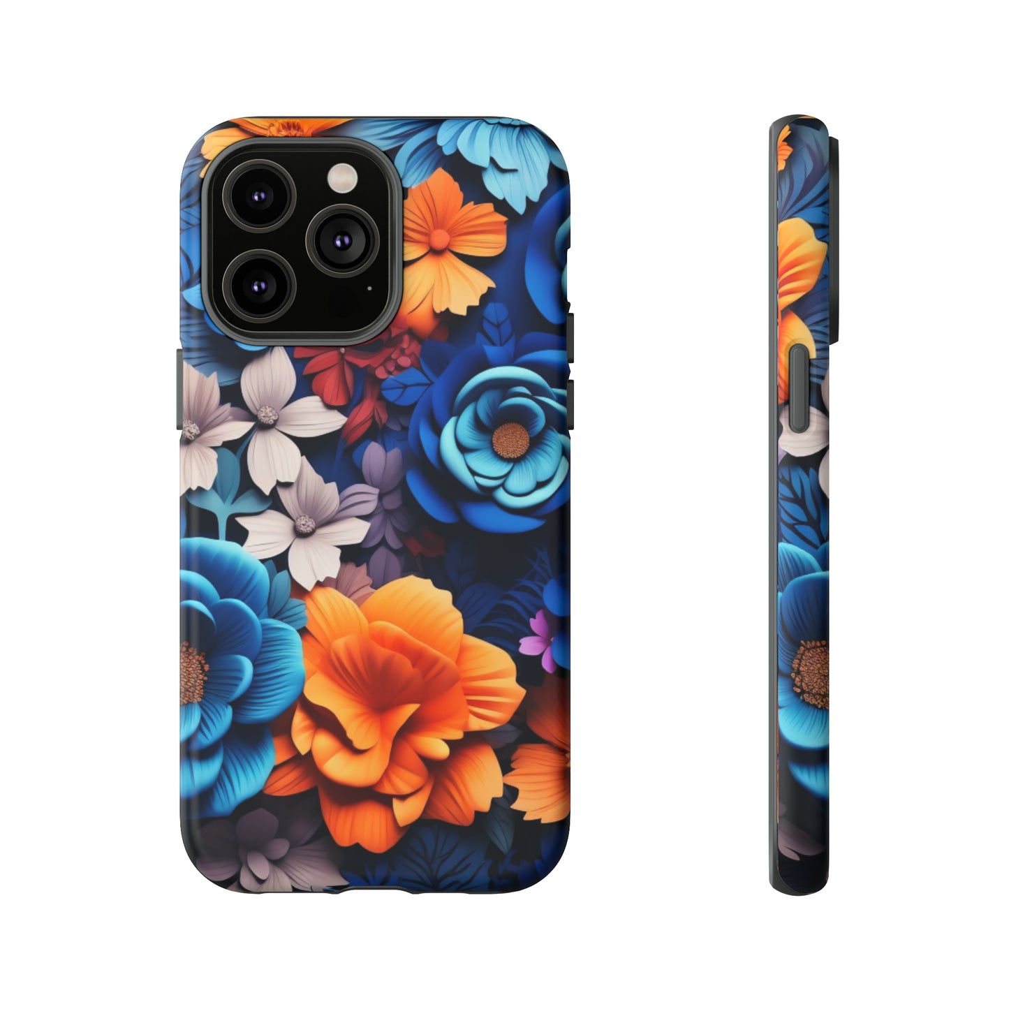 Blue Floral phone case