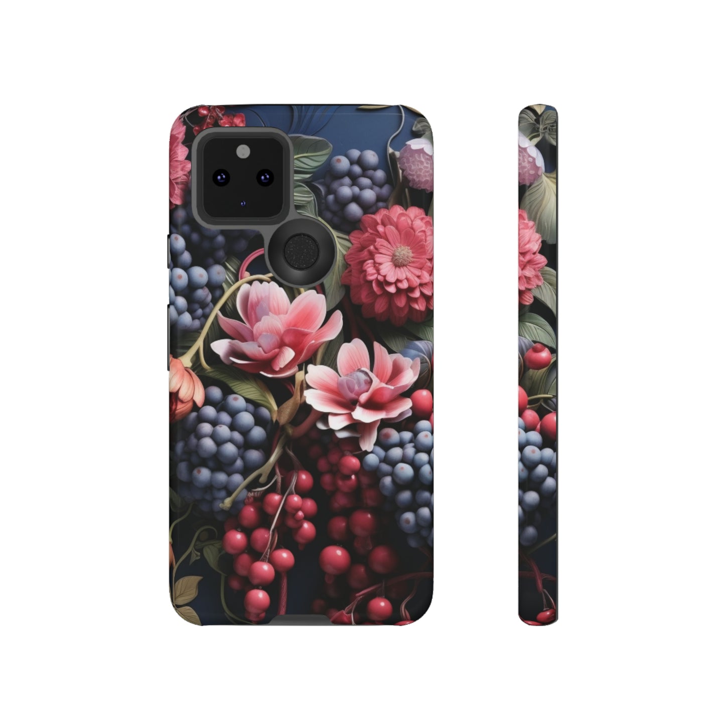 Berries and Floral phone case