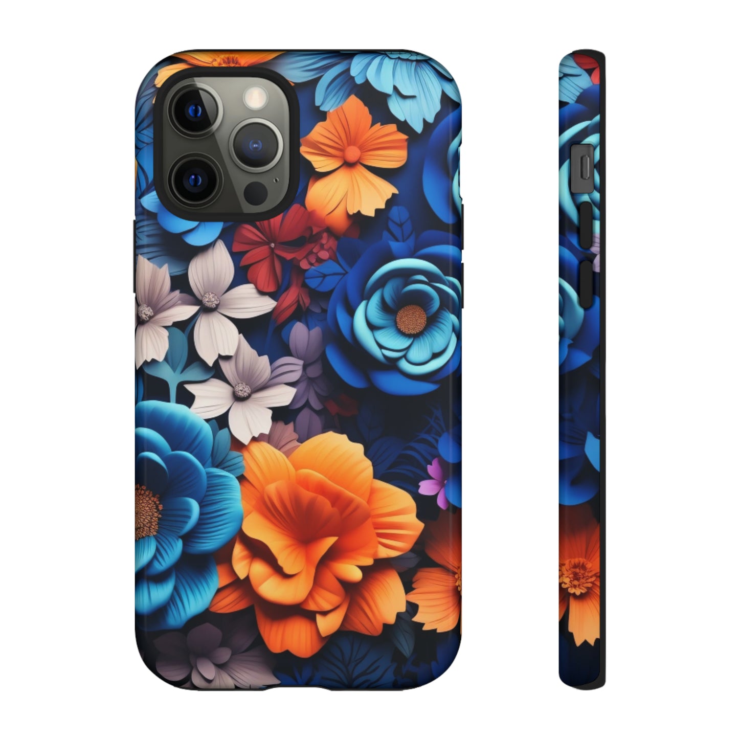 Blue Floral phone case