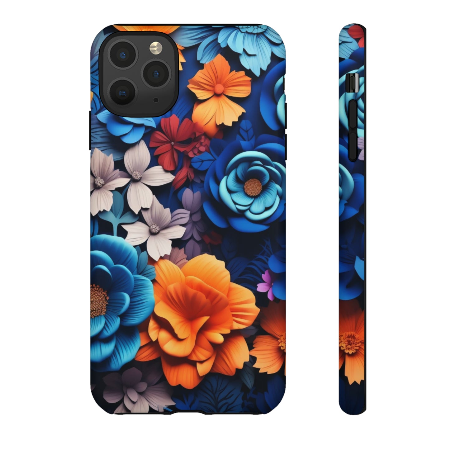 Blue Floral phone case