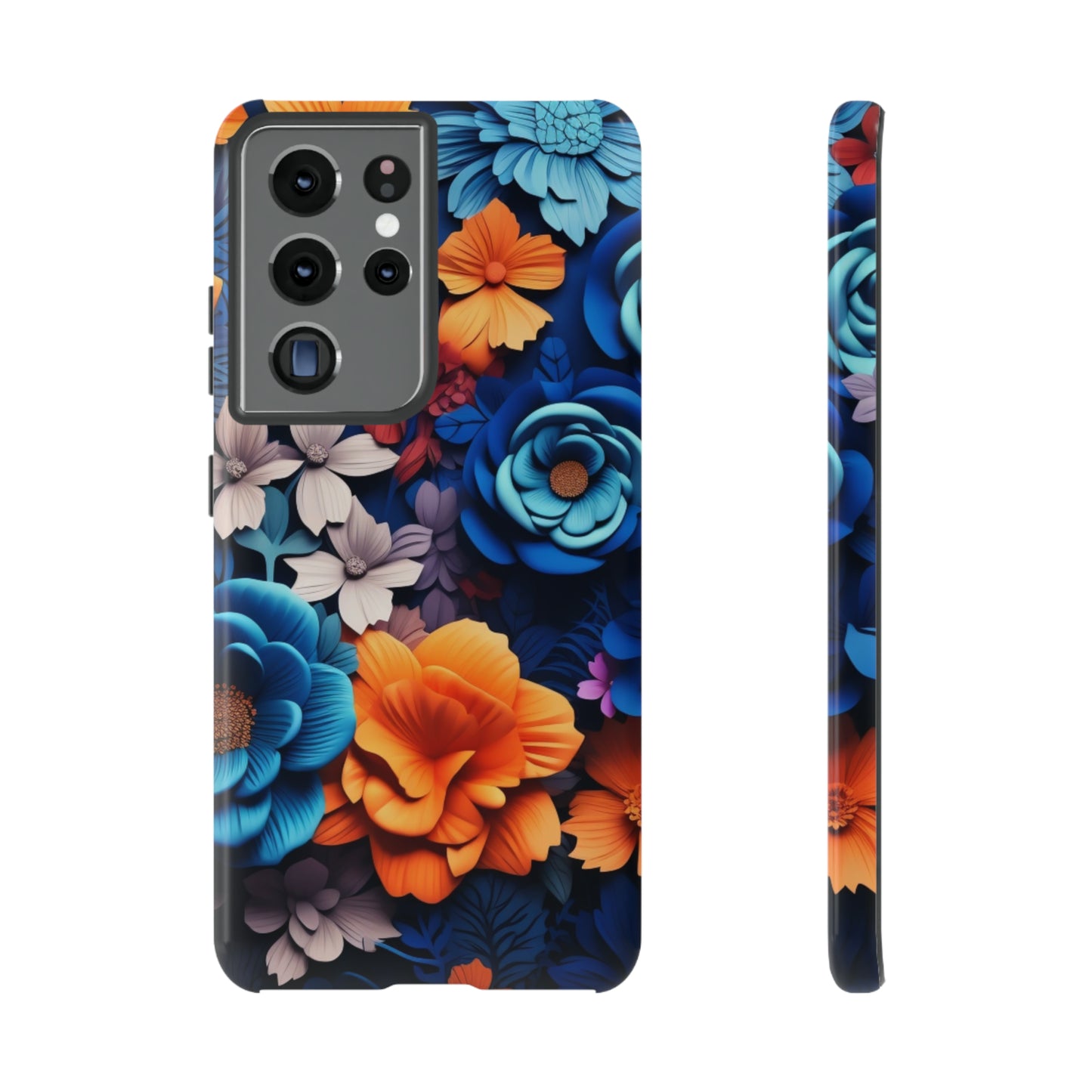 Blue Floral phone case