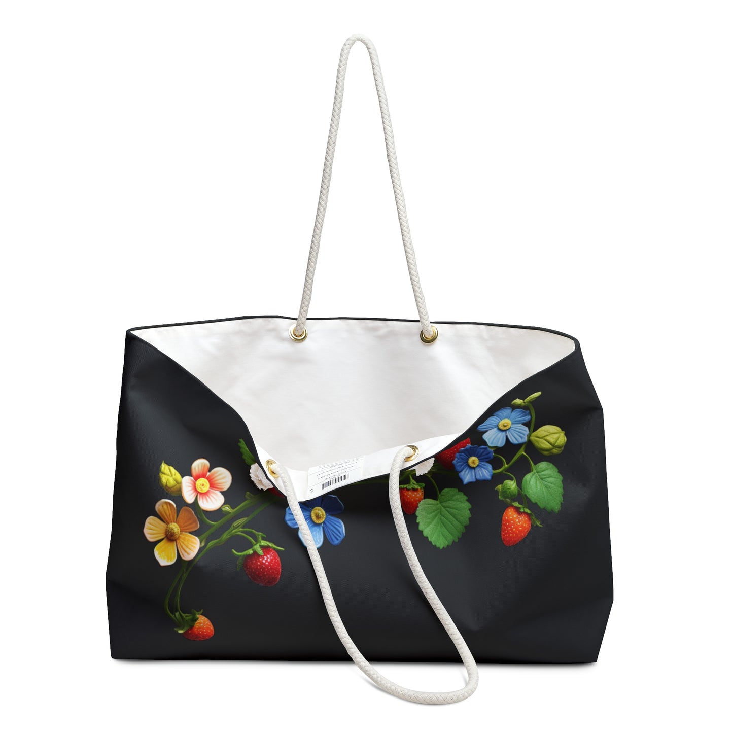 Ojibwe Floral Weekender Bag