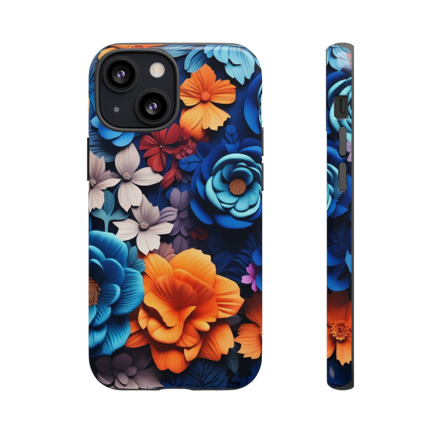 Blue Floral phone case