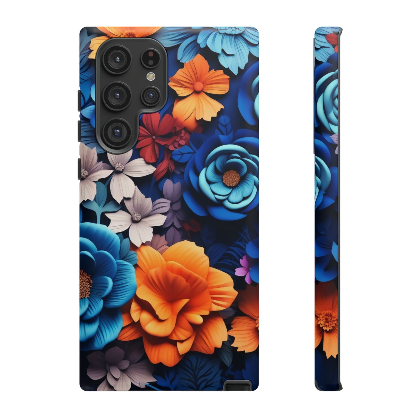 Blue Floral phone case