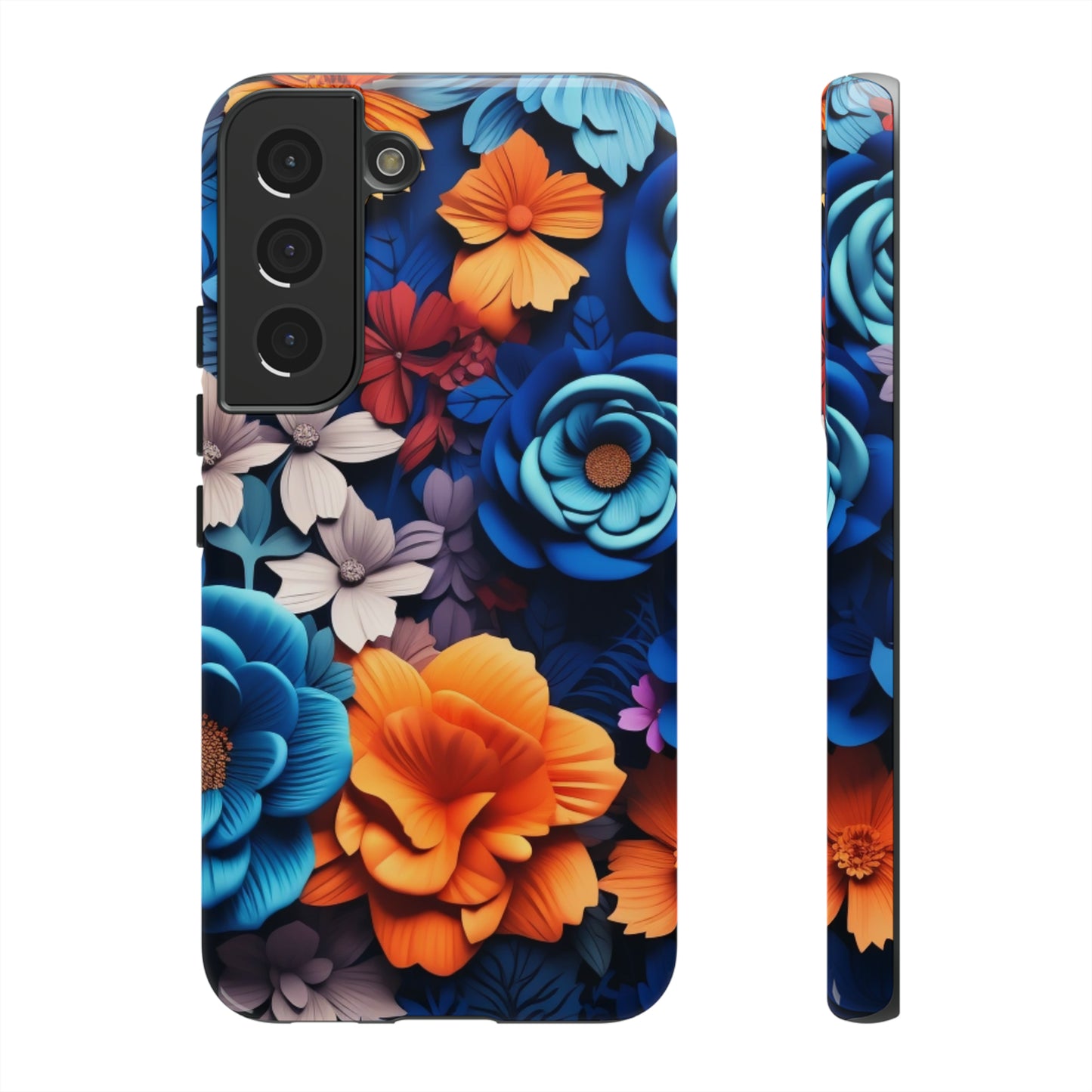 Blue Floral phone case