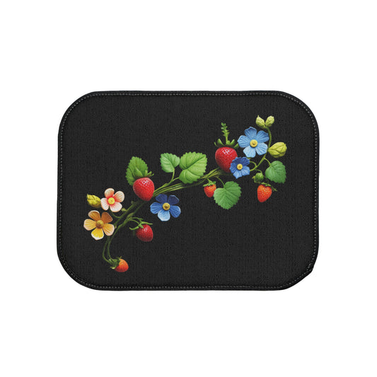 Multicolor Floral Floor Mats, 1pc