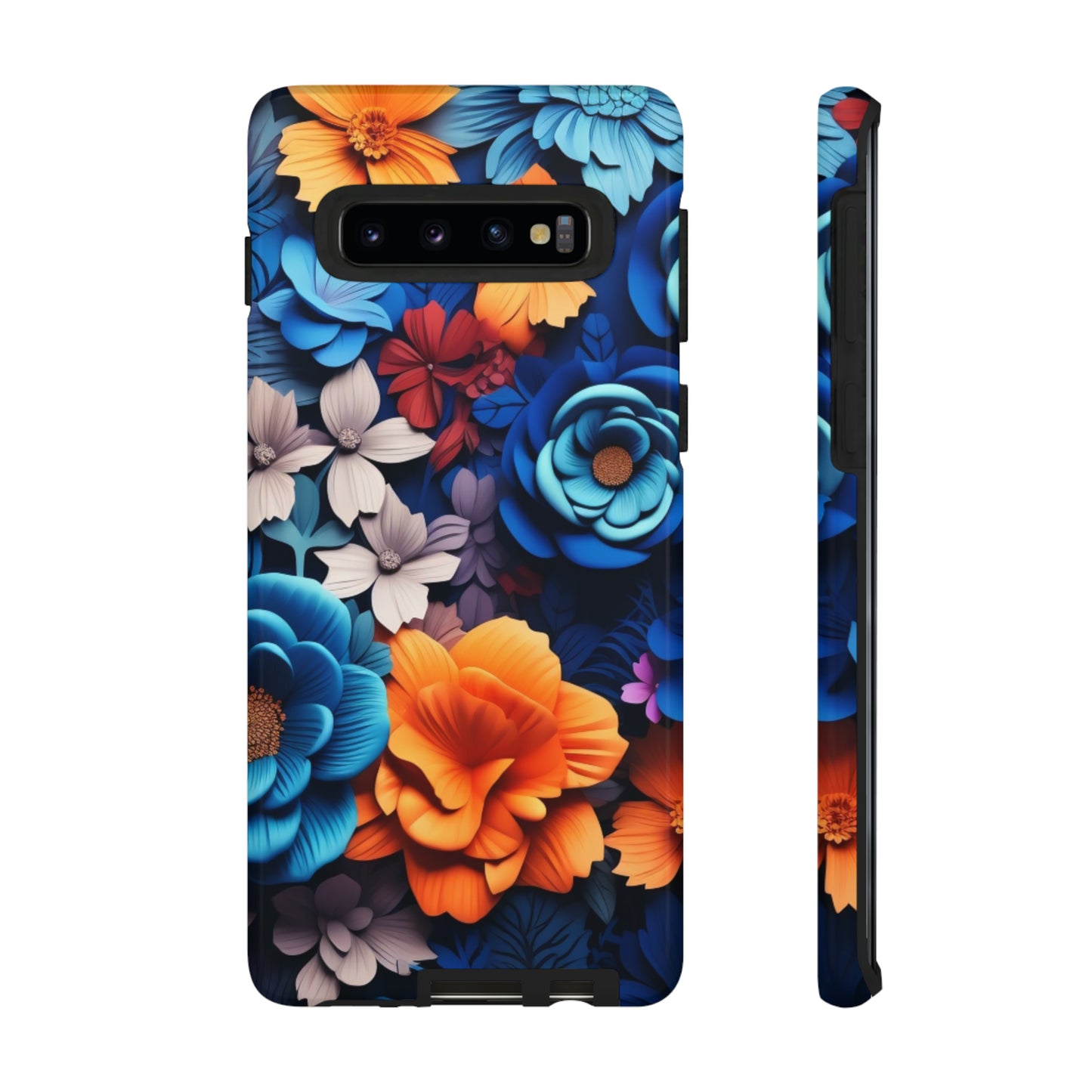 Blue Floral phone case