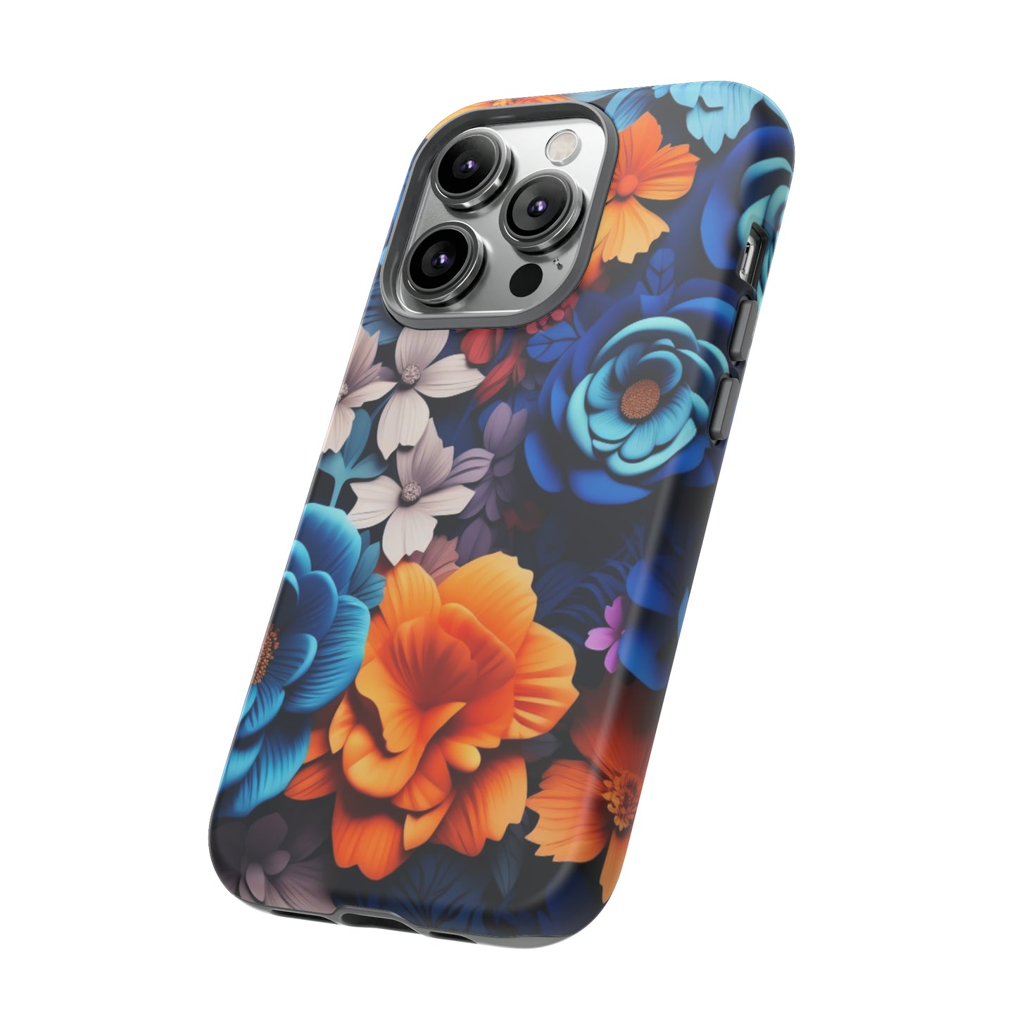 Blue Floral phone case