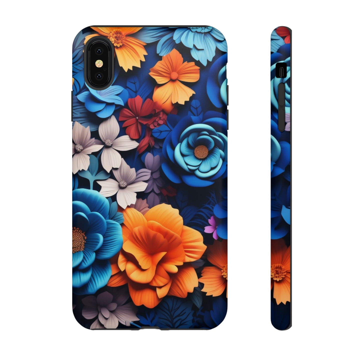 Blue Floral phone case