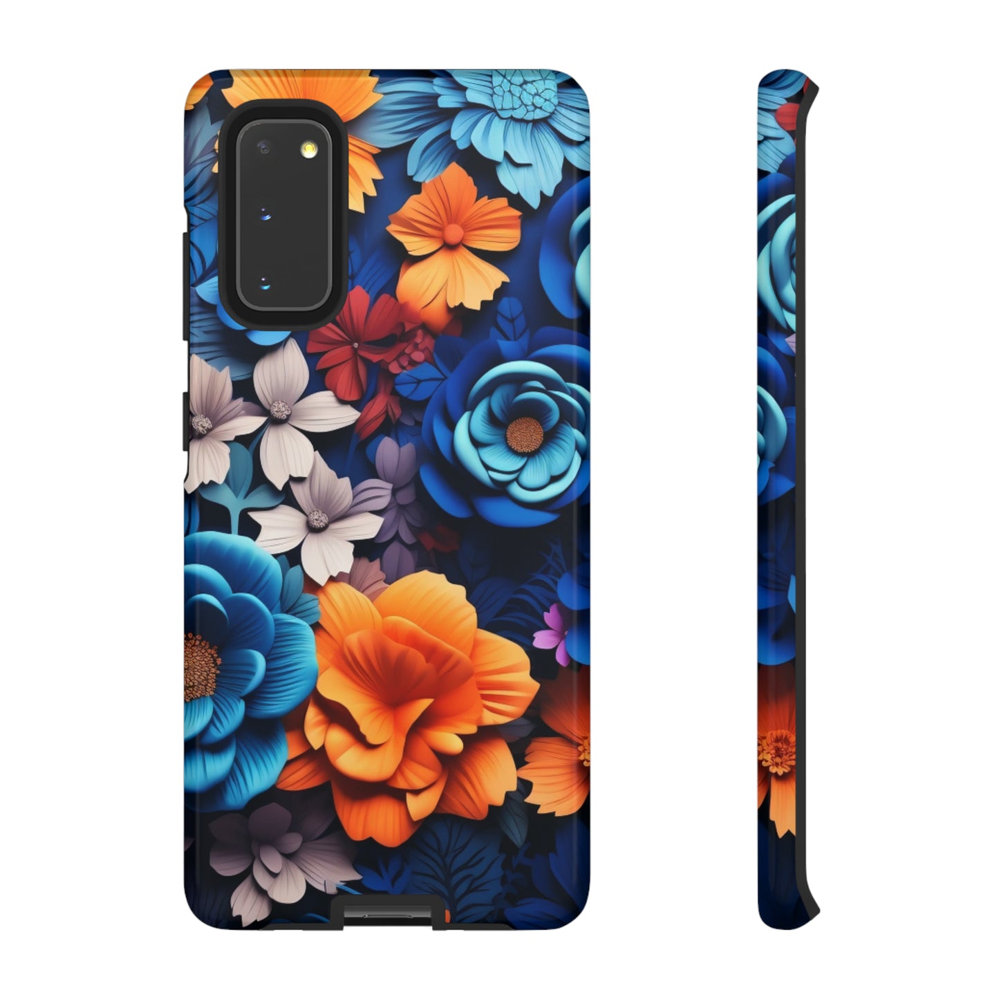 Blue Floral phone case