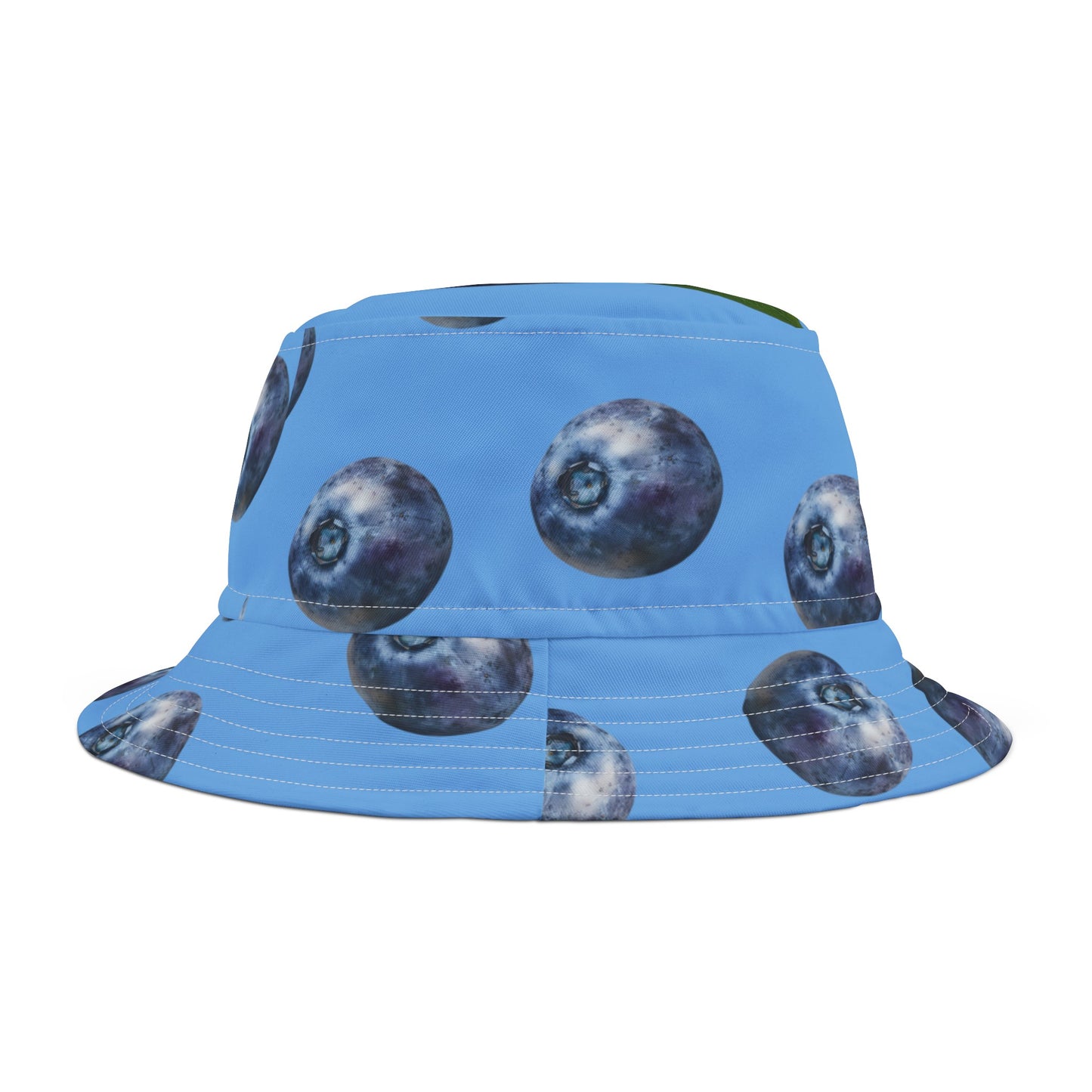 Blue Blueberry Bucket Hat