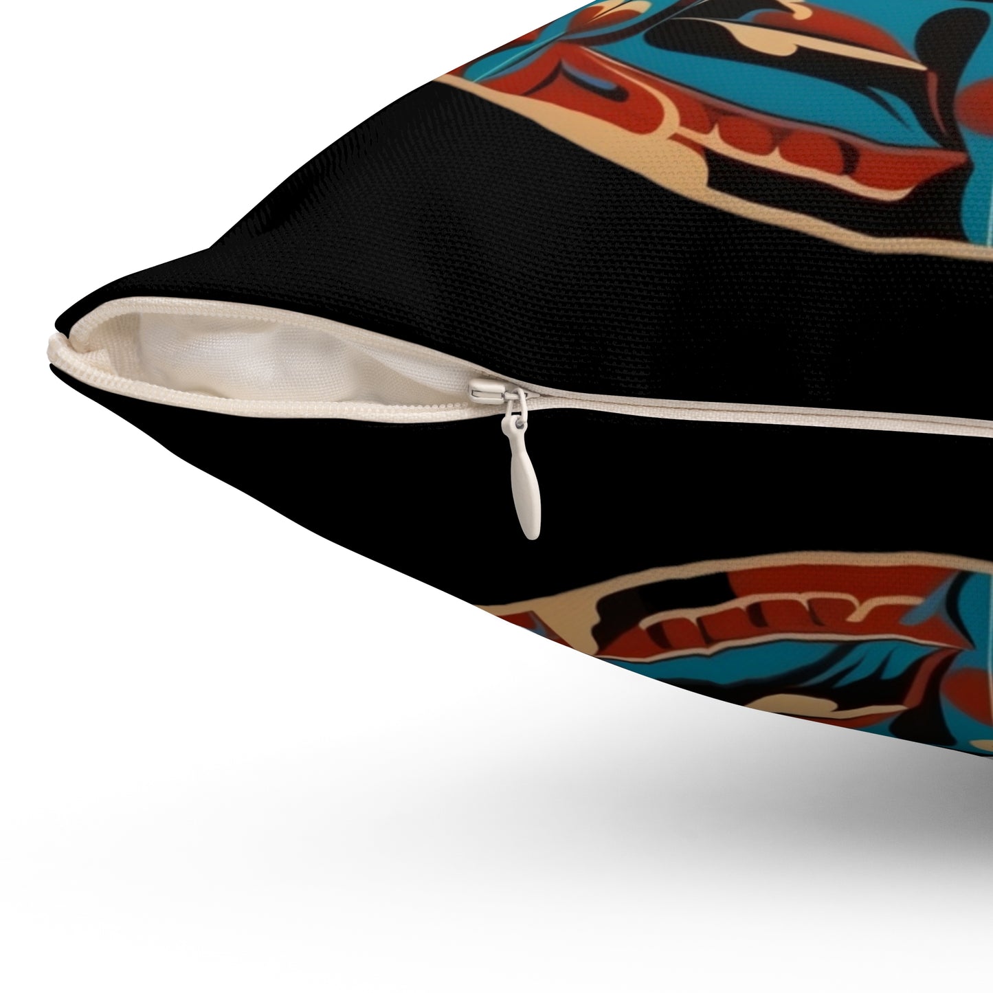 Indigenous Woman Square Pillow