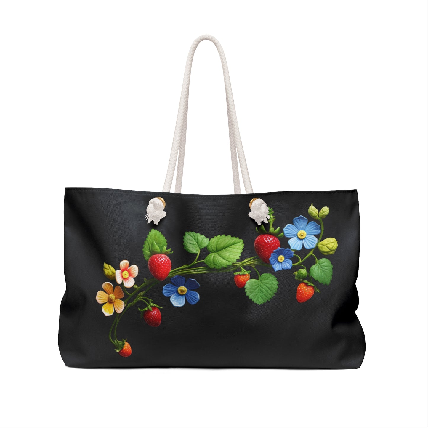 Ojibwe Floral Weekender Bag