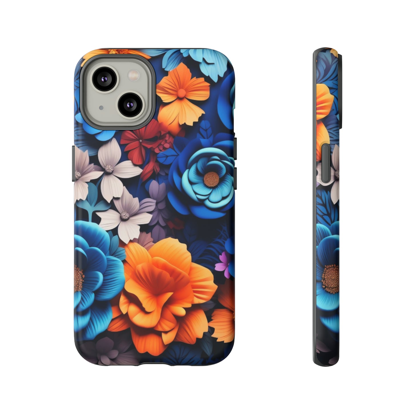 Blue Floral phone case