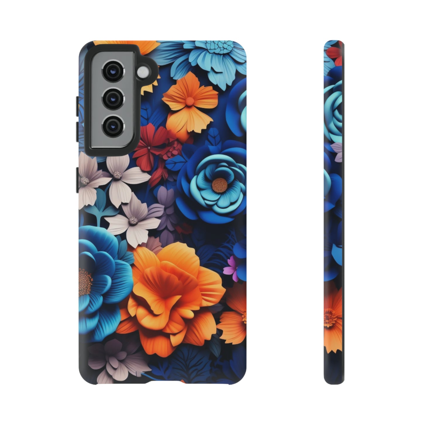 Blue Floral phone case