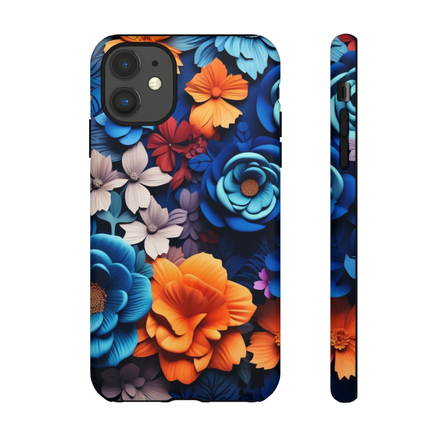 Blue Floral phone case