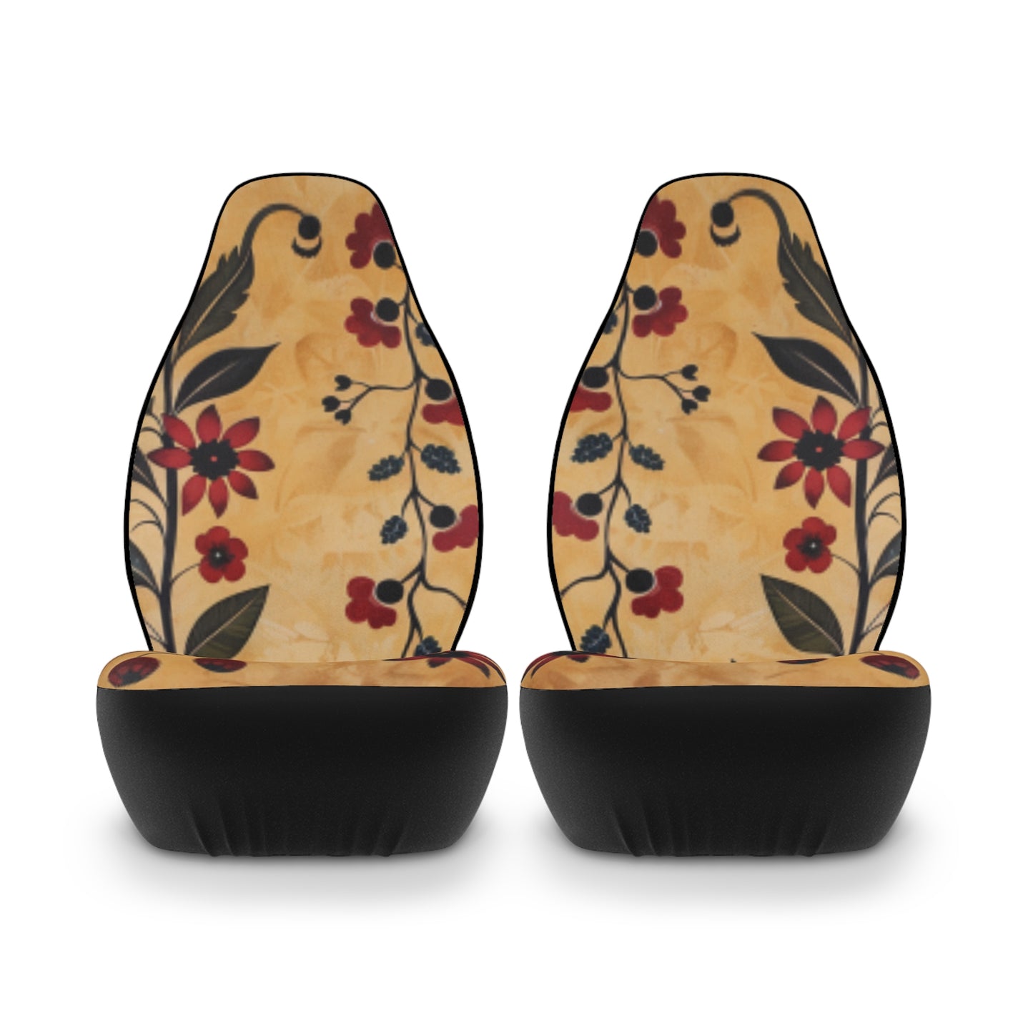 Vintage Style Floral Car Seat Covers