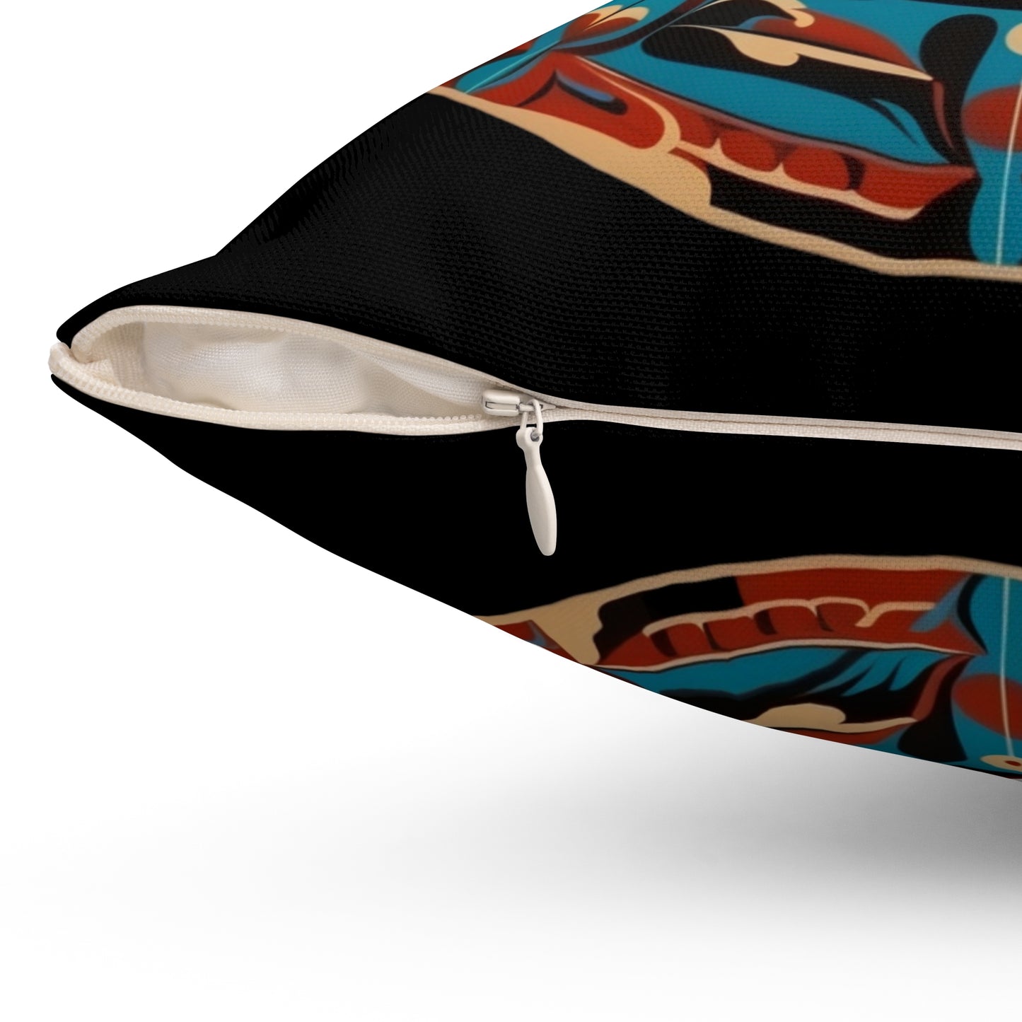 Indigenous Woman Square Pillow