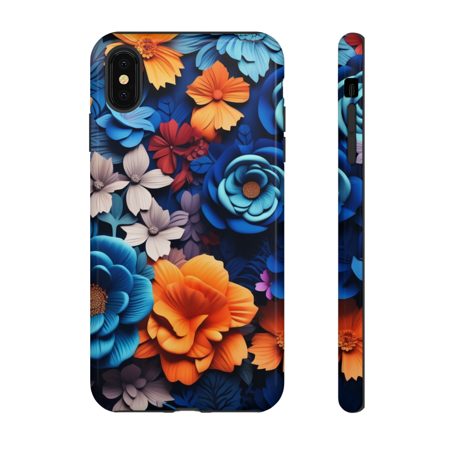 Blue Floral phone case